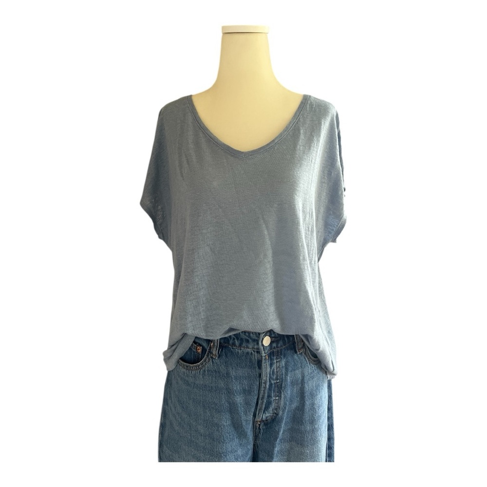 Rachel Zoe linen shirt